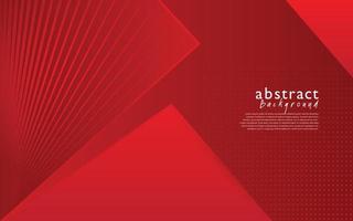 Red modern abstract background design vector