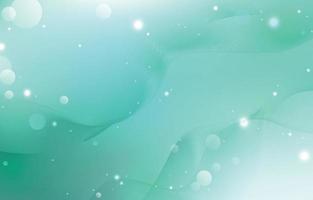 Mint Green Abstract Wave Background vector