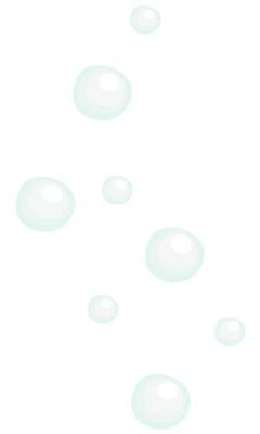 Vector isolated illustration of bubbles.