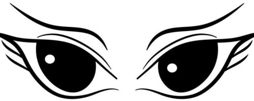 colorida colección de ojos boho aislada en blanco, diseño moderno, ojos de mujer de dibujos animados y cejas con pestañas. ilustración vectorial aislada. se puede utilizar para imprimir camisetas, carteles y tarjetas. ojo de dibujos animados vector