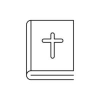 christian worship holy bible verses icon vector
