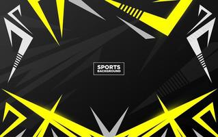 Incredible Sports Background in geometric style design. Dark sports background vector illustration.