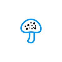 Creative Mushroom icon vector