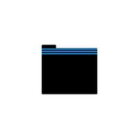 archivo, carpeta, icono de carpeta, contorno, icono de perfil, usuario, icono de usuario vector