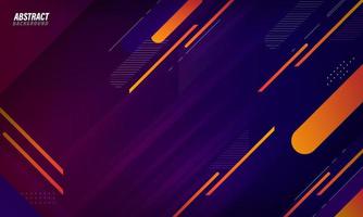 increíble y fantástico vector de fondo geométrico púrpura abstracto. Fondo de pantalla de diseño deportivo moderno y colorido.