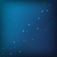 Blue gradient abstract background with lines and sparkling effect vector