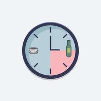 Time to Relax Illustration Design vector