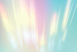 Prism backdrop. Rainbow lights background. vector