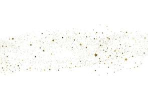 Light gold glitter confetti texture vector