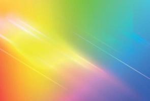 Prism backdrop. Rainbow lights background. vector