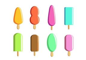 Ice Cream Complete Collection Vector Illustration