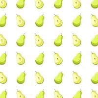 Pattern vector illustration of a pear