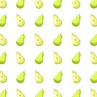 Pattern vector illustration of a pear