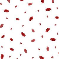 Vector illustration pattern of red blood element