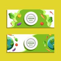 World Vegan Day Illustration Vector