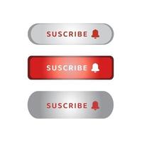 Vector set button for website and ui etc