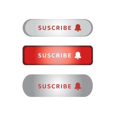 Vector set button for website and ui etc