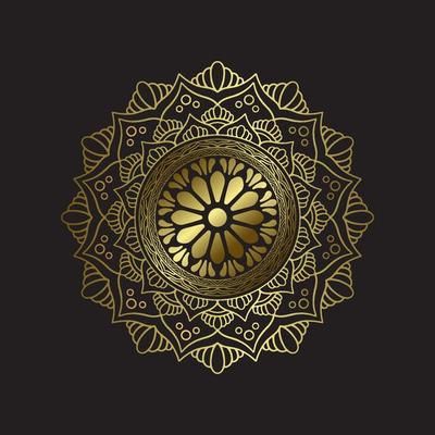 ethnic meditation relax mandala art design for template background