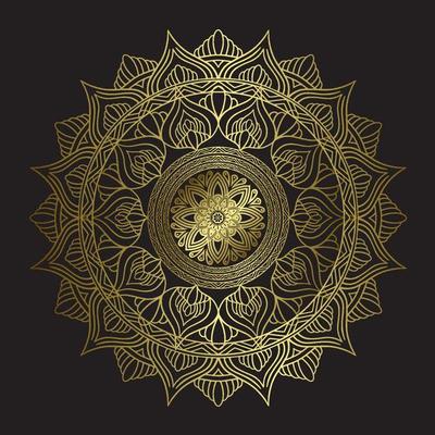 ethnic meditation relax mandala art design for template background