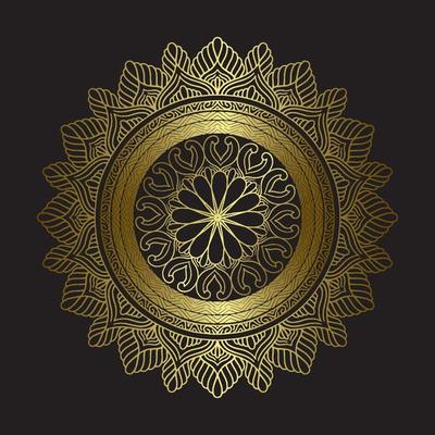 ethnic meditation relax mandala art design for template background