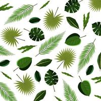 Pattern Illustration Background Leaves Theme Nature