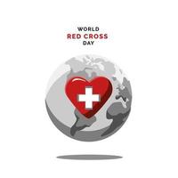 World Red Cross Day vector