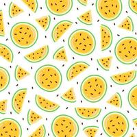 Pattern vector illustration of a watermelon