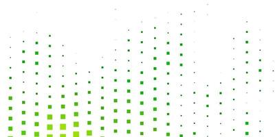 Light Green vector template in rectangles.