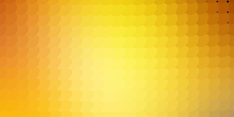 Dark Yellow vector template with circles.
