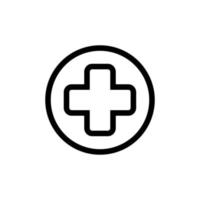 Countrywide health icon with simple shape and line style vector