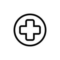 Countrywide health icon with simple shape and line style vector