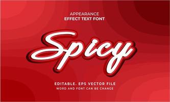 Stickers text effects font for Banner vector