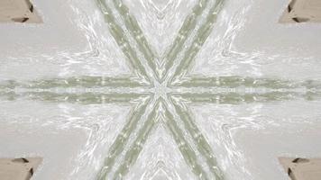 Beach effect kaleidoscopic. video