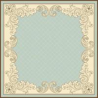 Art Nouveau Frame Background vector