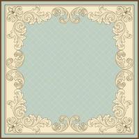 Art Nouveau Frame Background vector