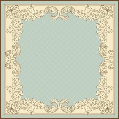 Art Nouveau Frame Background