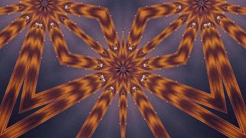 Kaleidoscope symmetry pattern of highway video