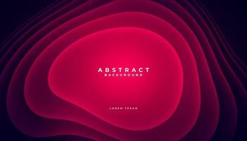 Abstract modern gradient red fluid shapes composition background. Landing page, flyer, banner, card. Vector