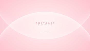 Abstract minimal gradient pink curves background. Landing page, flyer, banner, card. Vector