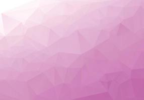 Abstract light purple low poly triangular background vector