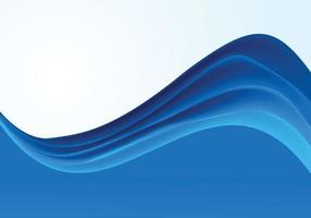 Elegant sea blue wave world ocean day background vector