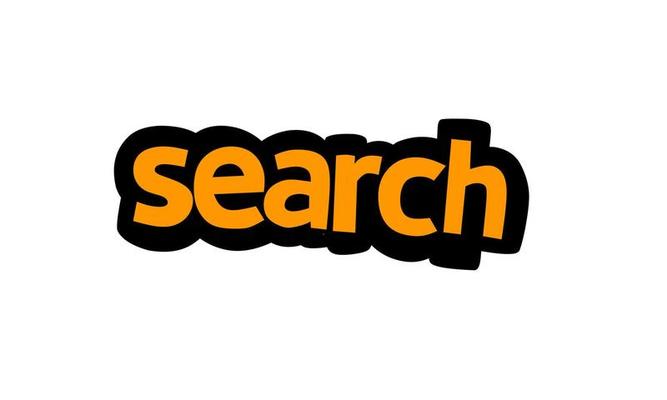 SEARCH writing vector design on white background