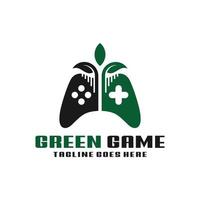 diseño de logotipo de ilustración de palo de juego orgánico