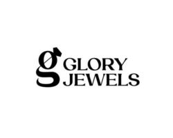 luxury letter G jewelry logo icon for beauty and fashion business vector