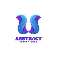 Abstract Logo, Gradient Colorfull Style vector