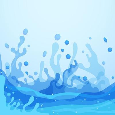 Water Splash Background
