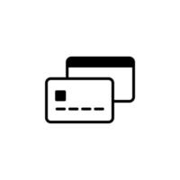 Credit Card, Payment Solid Line Icon Vector Illustration Logo Template. Suitable For Many Purposes.