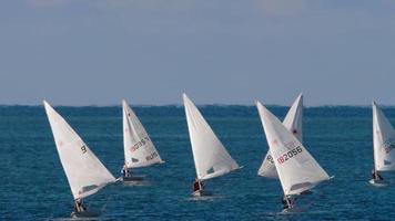 course d'entraînement de la régate de la coupe de voile russe video