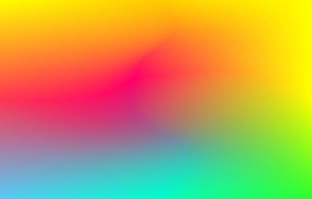 Gradient mesh background with yellow blue green red color. smooth gradient vector illustration. suitable for background, web design, banner, illustration and others