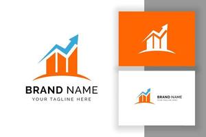 business finance and marketing logo template. business logo design template vector